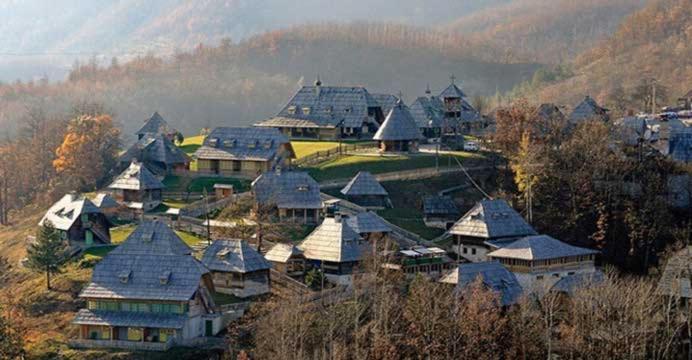 Vila Etno Brvnara Tamara Kremna Exteriér fotografie